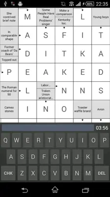 Crosswords android App screenshot 0