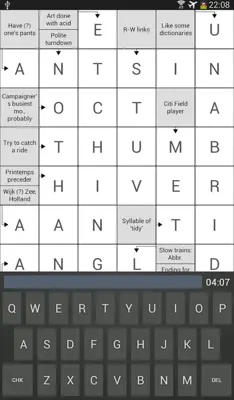 Crosswords android App screenshot 8